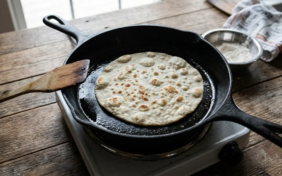 Image showing skillet round