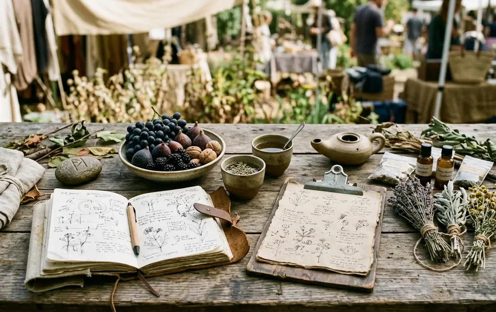 Image showing late summer market