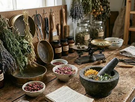 Image showing herb_selection